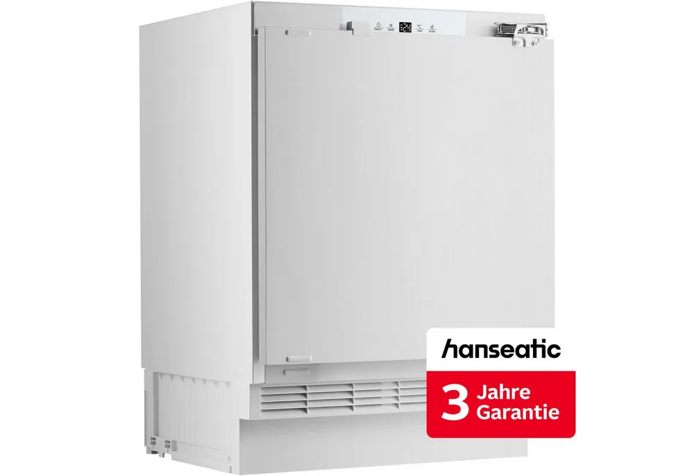 Hanseatic Einbaugefrierschrank HEGS8260E, 81,8 cm hoch, 59,5 cm breit, inkl. 3 Jahre Herstellergarantie