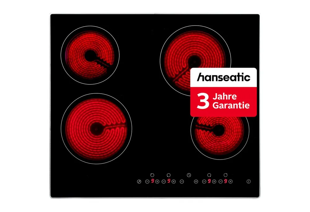 Hanseatic Elektro-Kochfeld HC46066TA, inkl. 3 Jahre Herstellergarantie