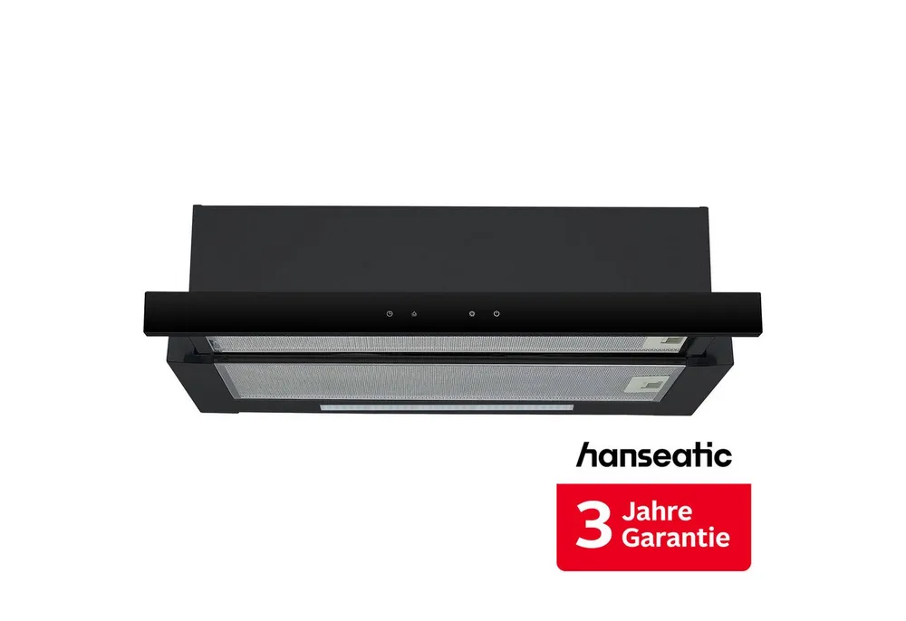 Hanseatic Flachschirmhaube HFSA1B6 HFSA1B6, inkl. 3 Jahre Herstellergarantie