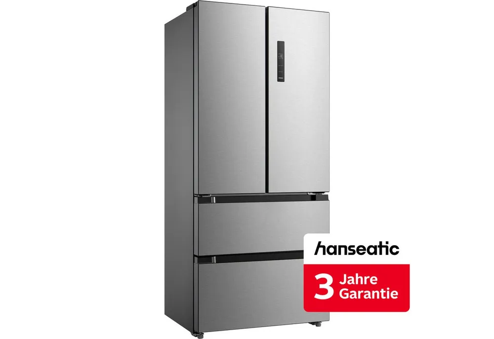 Hanseatic French Door HFD18983CI, 189,8 cm hoch, 83,3 cm breit, inkl. 3 Jahre Herstellergarantie