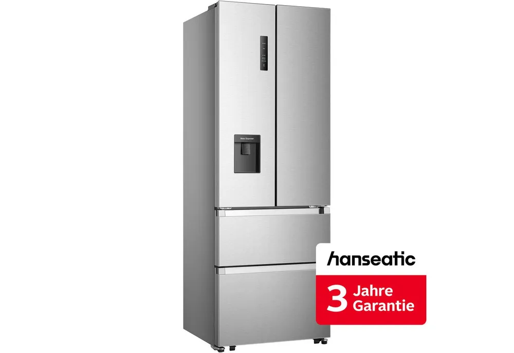 Hanseatic French Door HFD20070CWDI, 201,3 cm hoch, 70,4 cm breit, inkl. 3 Jahre Herstellergarantie