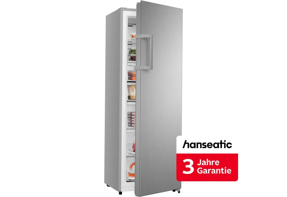 Hanseatic Gefrierschrank HGS17260CNFI, 172 cm hoch, 59,5 cm breit, inkl. 3 Jahre Herstellergarantie