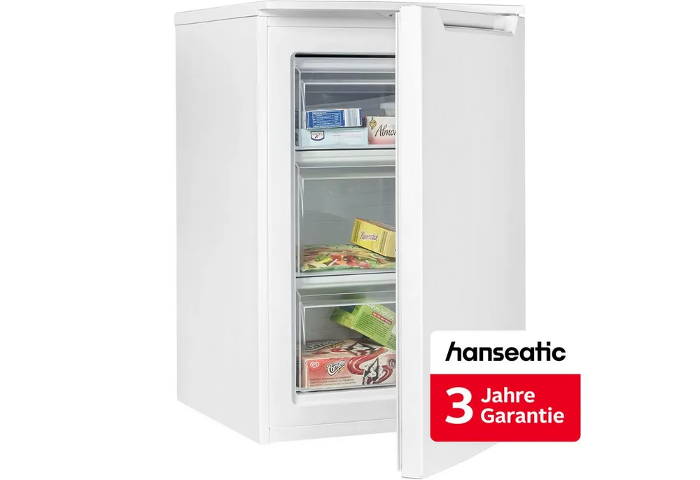 Hanseatic Gefrierschrank HGS8555CW, 85 cm hoch, 55 cm breit, inkl. 3 Jahre Herstellergarantie