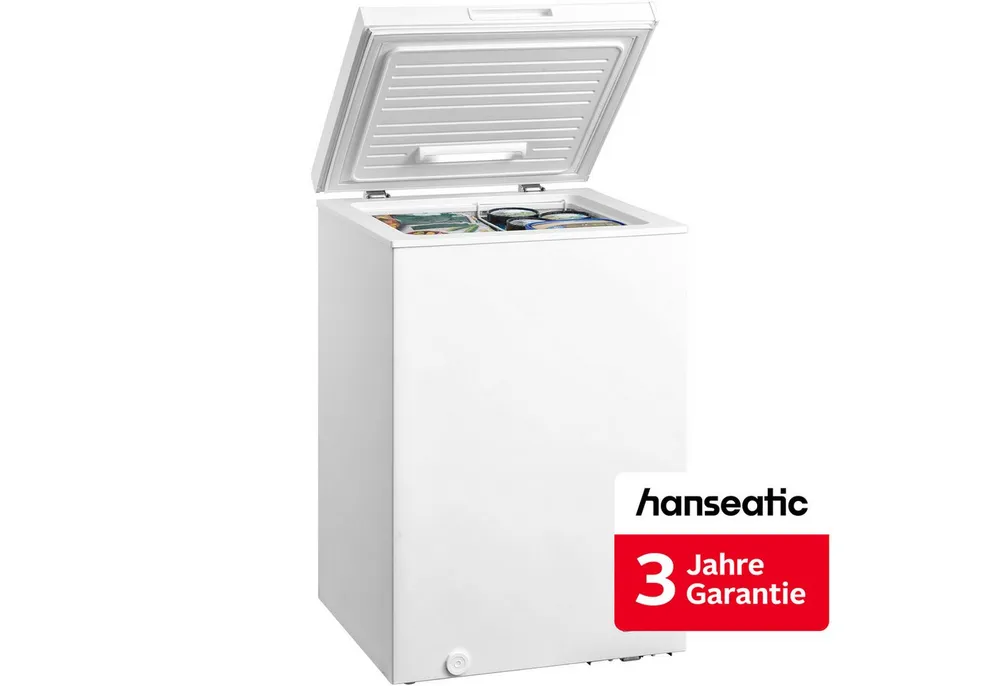 Hanseatic Gefriertruhe HGT8550EE, 54,5 cm breit, 99 l, inkl. 3 Jahre Herstellergarantie