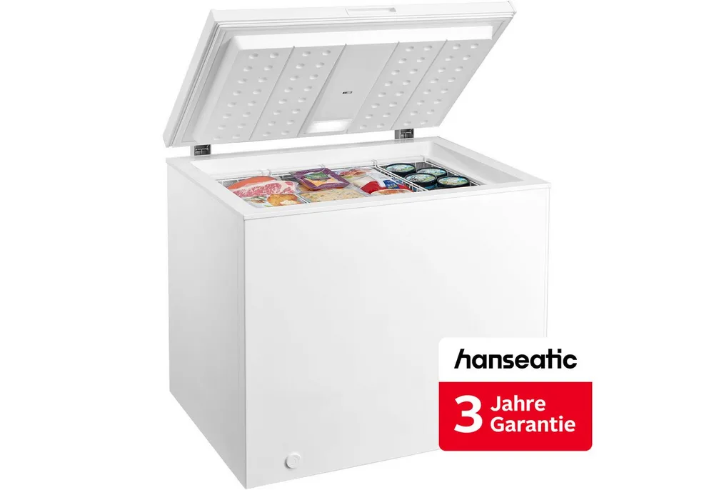 Hanseatic Gefriertruhe HGT95B, 94,5 cm breit, 200 l, inkl. 3 Jahre Herstellergarantie