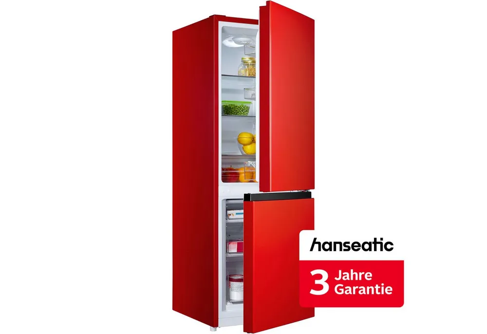 Hanseatic Kühl-/Gefrierkombination HKGK14349DR, 143 cm hoch, 49,5 cm breit, inkl. 3 Jahre Herstellergarantie
