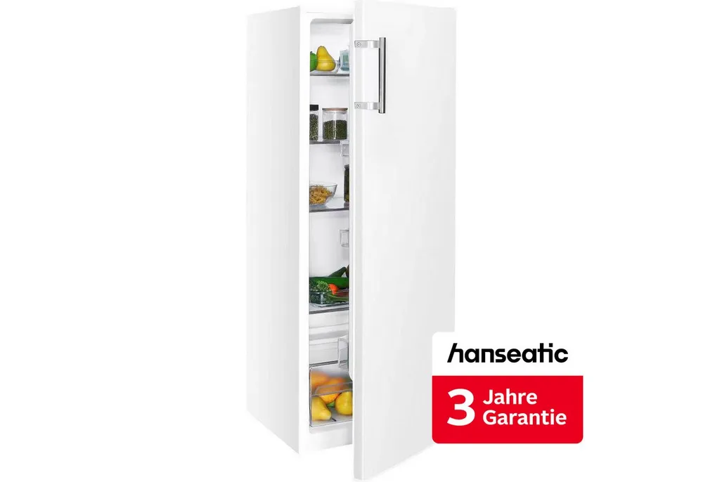 Hanseatic Kühlschrank HKS14355EW, 142,6 cm hoch, 54,4 cm breit, inkl. 3 Jahre Herstellergarantie