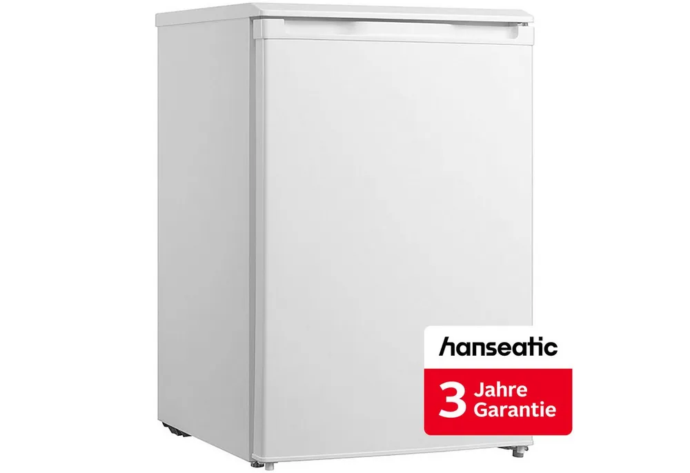 Hanseatic Kühlschrank HKS8555GCW, 84,5 cm hoch, 55,3 cm breit, inkl. 3 Jahre Herstellergarantie