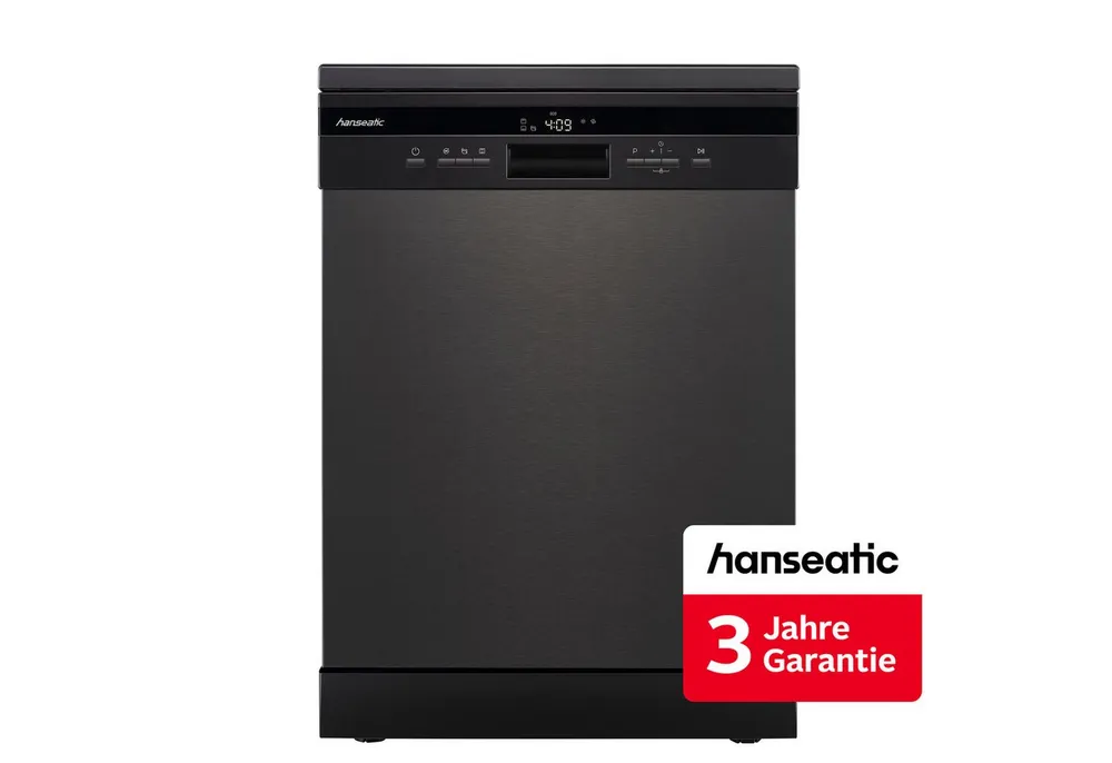 Hanseatic Standgeschirrspüler HF6B14B35E, 14 Maßgedecke, inkl. 3 Jahre Herstellergarantie