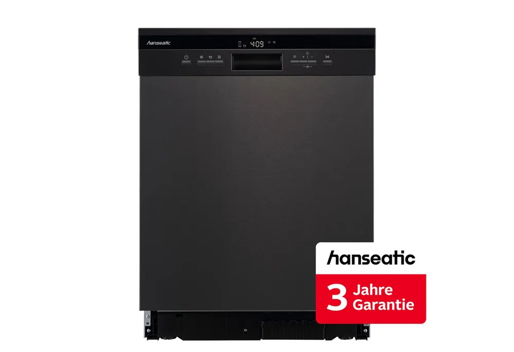 Hanseatic Unterbaugeschirrspüler HD6B14B35E, 14 Maßgedecke, inkl. 3 Jahre Herstellergarantie