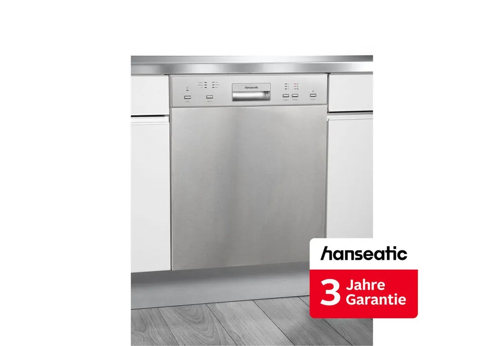 Hanseatic Unterbaugeschirrspüler HGU6082D137709HI, 14 Maßgedecke, inkl. 3 Jahre Herstellergarantie