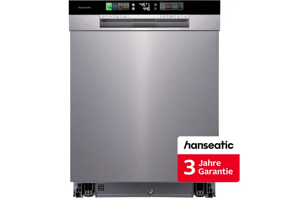 Hanseatic Unterbaugeschirrspüler HGU6082A147931FS, 14 Maßgedecke, inkl. 3 Jahre Herstellergarantie