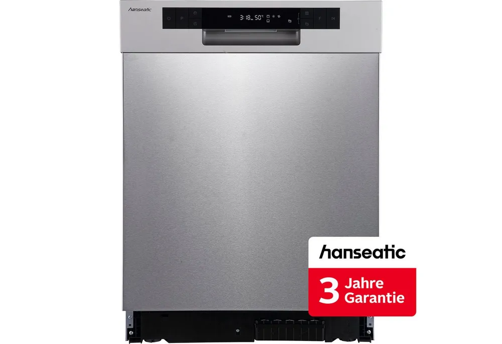 Hanseatic Unterbaugeschirrspüler HGU6082C147735TI, 14 Maßgedecke, inkl. 3 Jahre Herstellergarantie