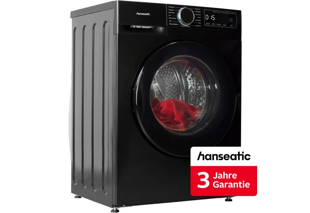 Hanseatic Waschmaschine HWMA714ABI, 7 kg, 1400 U/min, inkl. 3 Jahre Herstellergarantie