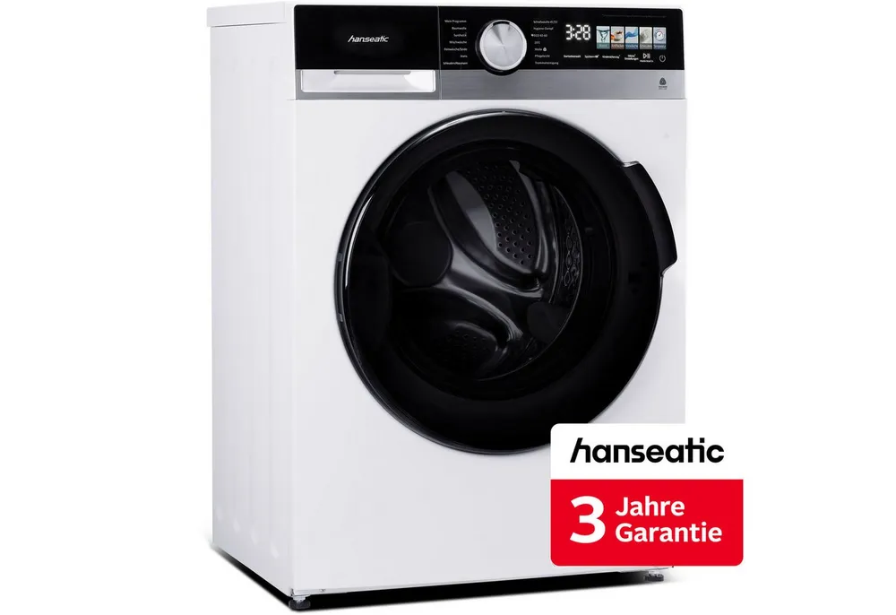 Hanseatic Waschmaschine HWMM5814A3, 8 kg, 1400 U/min, inkl. 3 Jahre Herstellergarantie