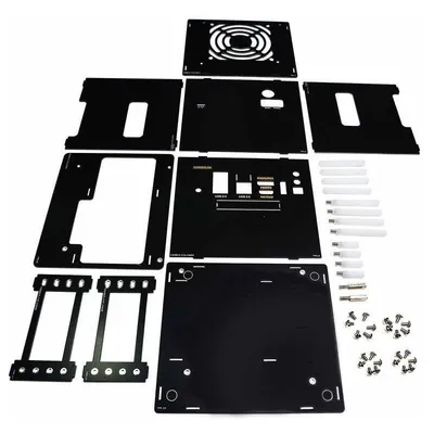 Gehäuse Hardkernel G230913102483 Kunststoff Schwarz für Odroid H4/H4+/H4 Ultra