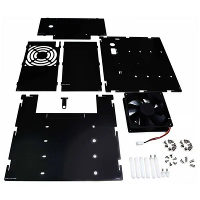 Gehäuse Hardkernel G230913102484 für Odroid H4 Schwarz Kunststoff 4x 3,5" Net Card Option