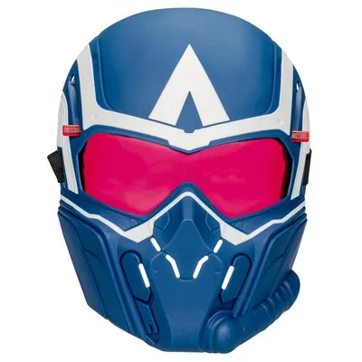 Maske Hasbro Captain America Brave New World Kind Blau Rot Kunststoff