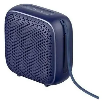 Lautsprecher Havit Mono tragbar Kabellos und Kabel 5W Bluetooth MicroSD MP3 Blau