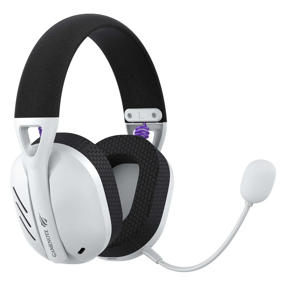 Kopfhörer Havit 6939119064402 kabellos und kabelgebunden Bluetooth Gaming USB-C Schwarz Weiß