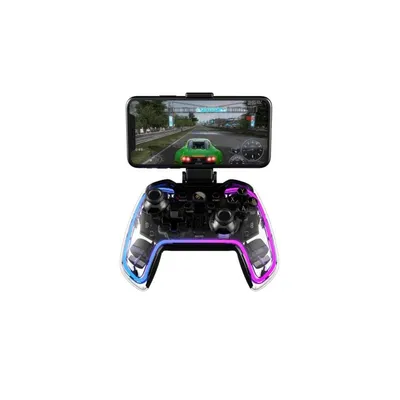 Gamepad Havit 6939119064648 Transparent Wireless Bluetooth LED Android PC PS4 Xbox