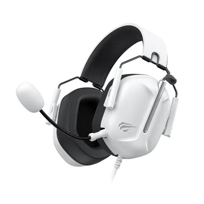 Kopfhörer Havit H2033D kabellos und kabelgebunden Gaming Headset mit Mikrofon Schwarz Weiß
