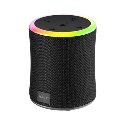 Lautsprecher Havit Mono Tragbar Wireless 10W Bluetooth 5.3 USB-C MP3 TWS IPX6 Schwarz