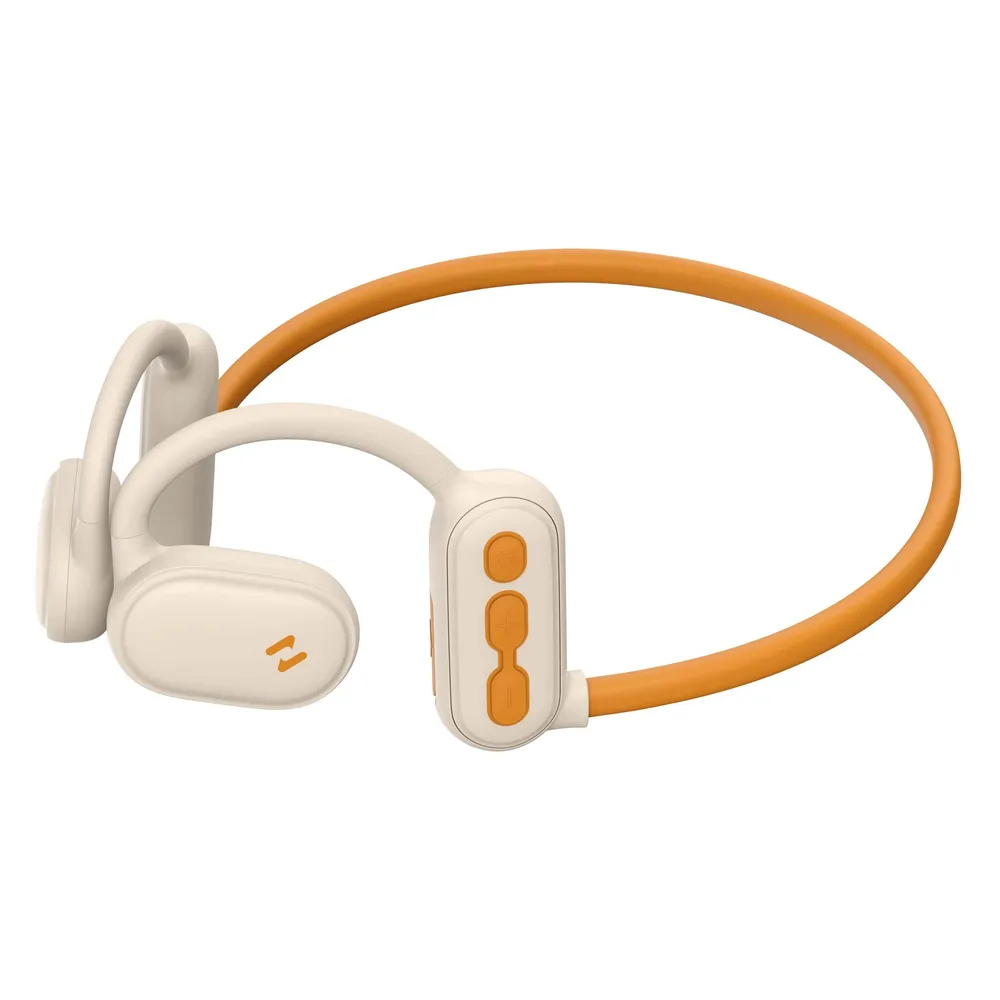 Kopfhörer Havit 6939119066482 Wireless Bluetooth Nackenbügel Alltag/Sport Mikrofon Beige