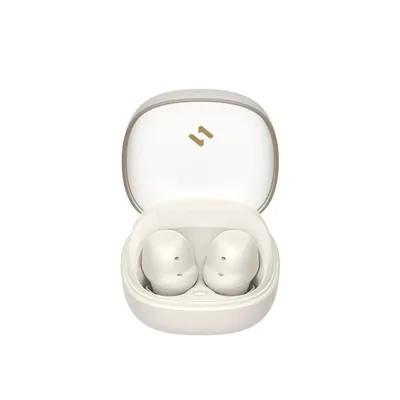 Kopfhörer Havit TW959 drahtlos True Wireless Stereo TWS für Anrufe und Musik mit Mikrofon Geräuschunterdrückung Beige