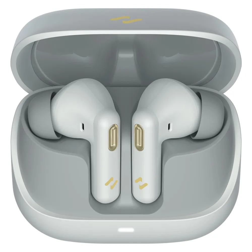 Kopfhörer Havit 6939119080716 True Wireless Bluetooth mit aktiver Geräuschunterdrückung für Anrufe und Musik Grau
