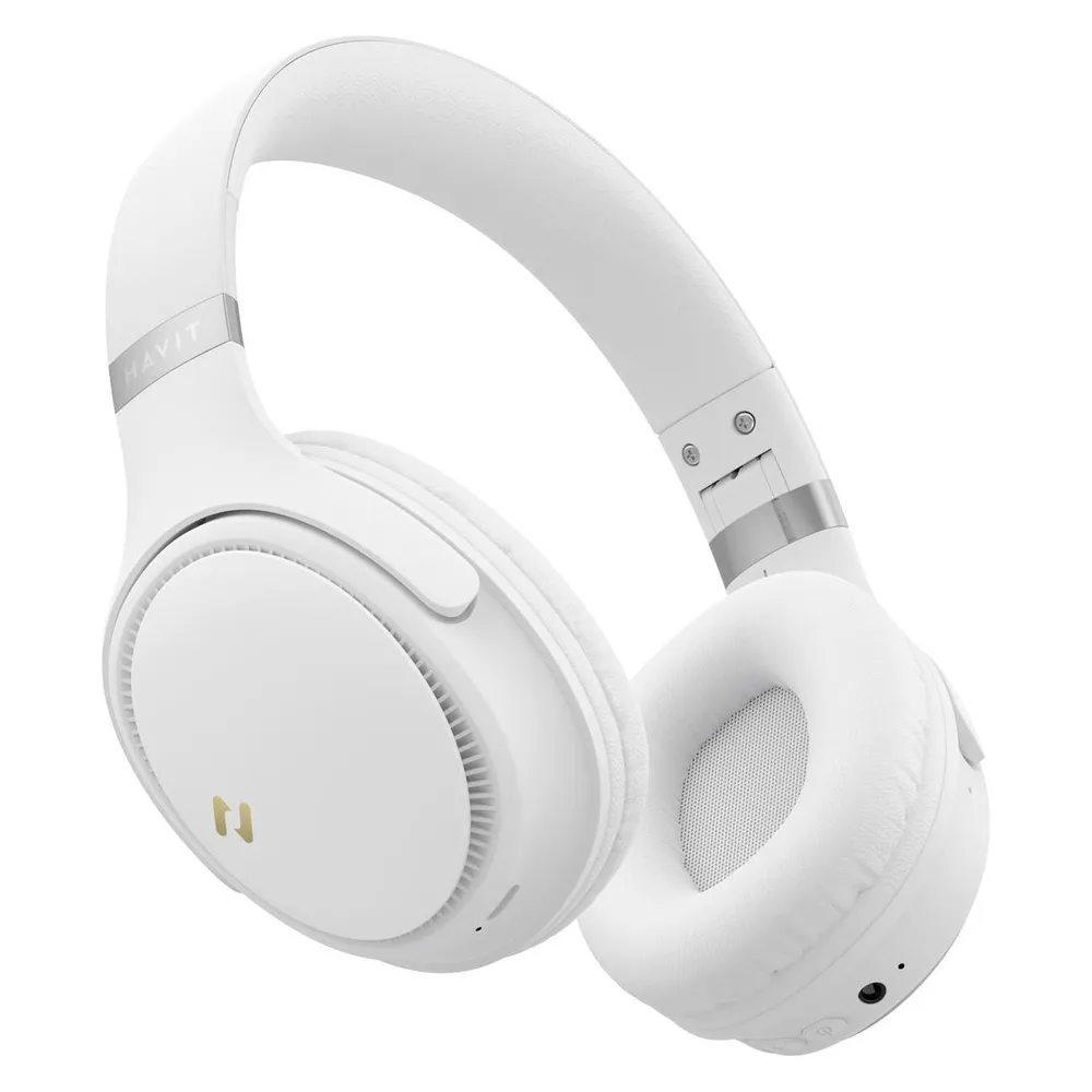 HAVIT Pro ANC Bluetooth kabellose Sport-Kopfhörer mit Mikrofon Weiß
