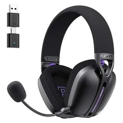 Havit Fuxi H3 Plus kabellose und kabelgebundene Bluetooth Gaming Kopfhörer Schwarz