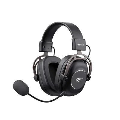 Kopfhörer Havit H2002YG kabellos und kabelgebunden Bluetooth Gaming mit Mikrofon Schwarz Ocker