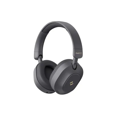 Havit H668BT Kopfhörer mit Bluetooth 5.4, ANC, kabelgebunden und kabellos, Musik/Alltag, Schwarz