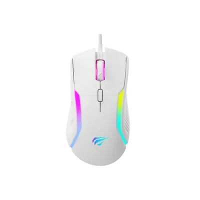 Maus Havit MS1033 USB Typ-A 8000 DPI Weiß 9 programmierbare Tasten Gaming