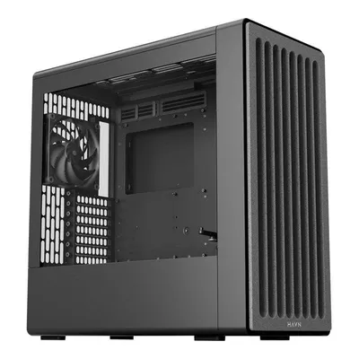 PC-Gehäuse HAVN BF360 Schwarz Mid Tower Glas ATX EATX Gaming