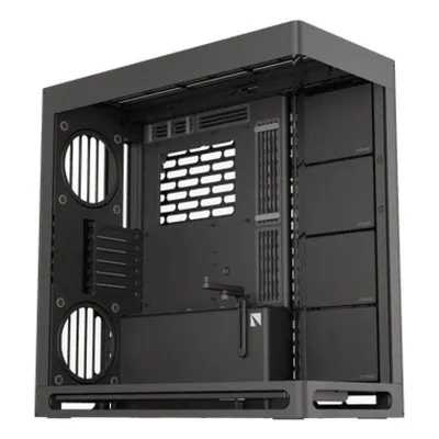 PC-Gehäuse HAVN HS 420 Midi Tower Schwarz Gaming Glasfenster