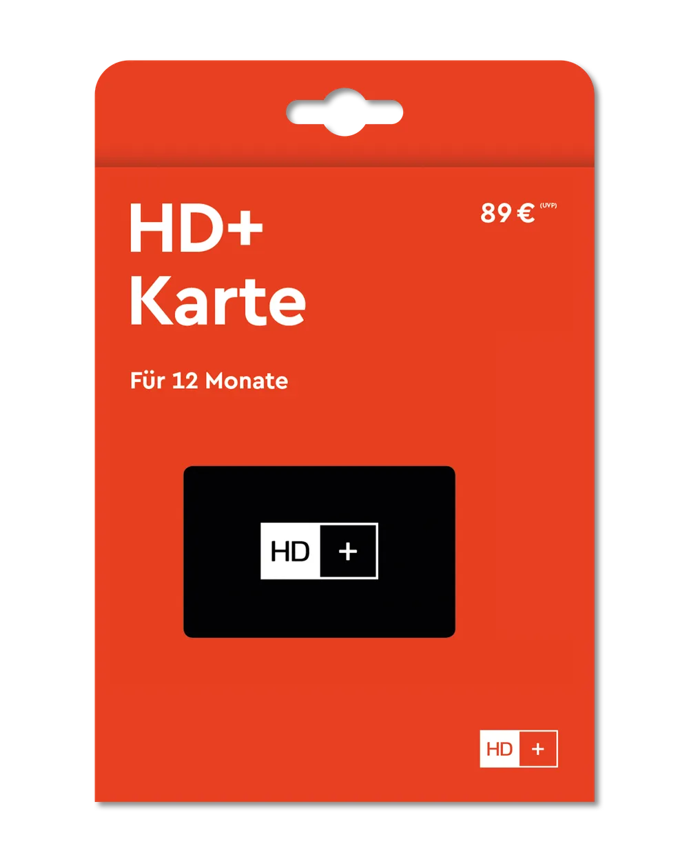 HD+ Karte inkl. 12 Monate HD+ Sender-Paket