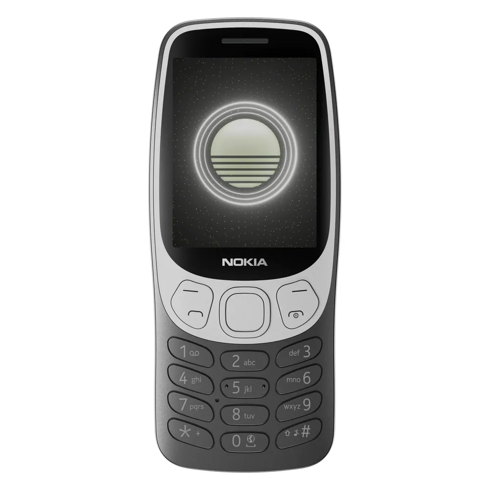 Mobiltelefon HMD Nokia 3210 Dual SIM 2.4 Zoll 2 MP Schwarz
