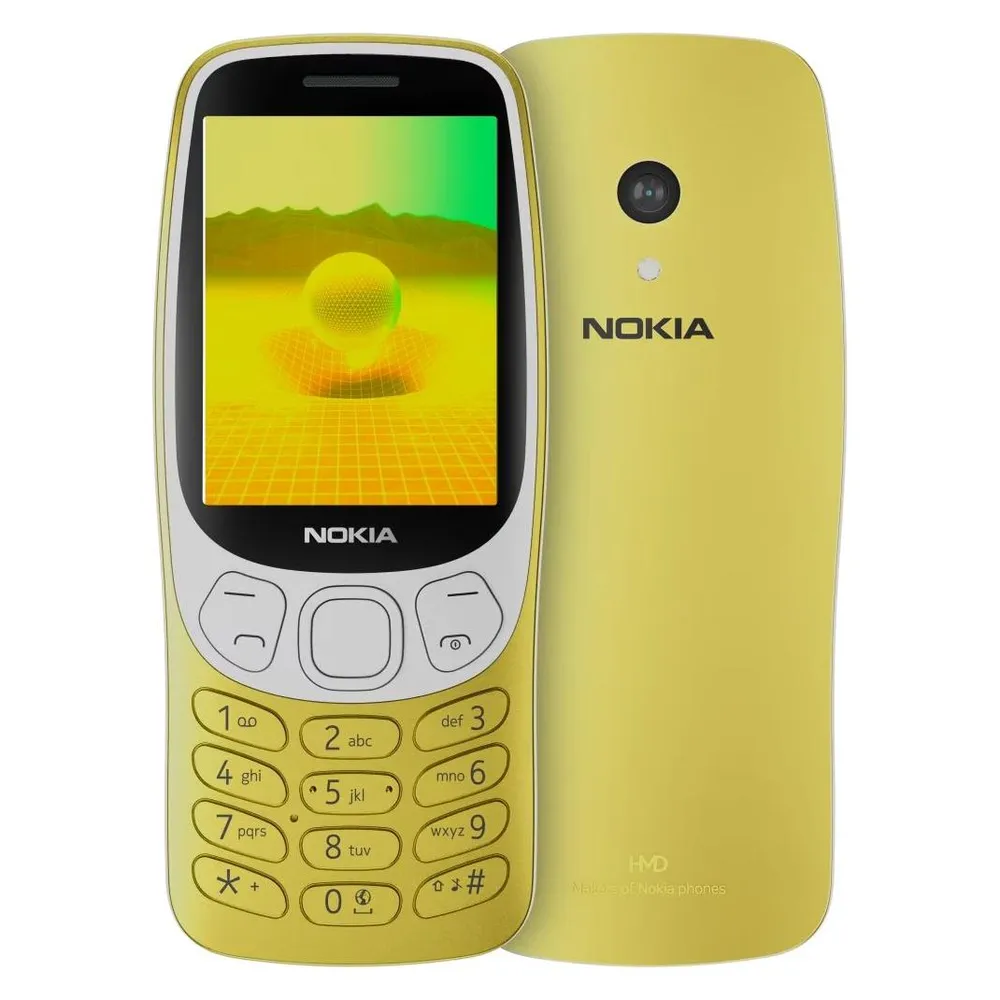 Mobiltelefon HMD Nokia 3210 Dual SIM 2.4 Zoll 4G 2MP Gold