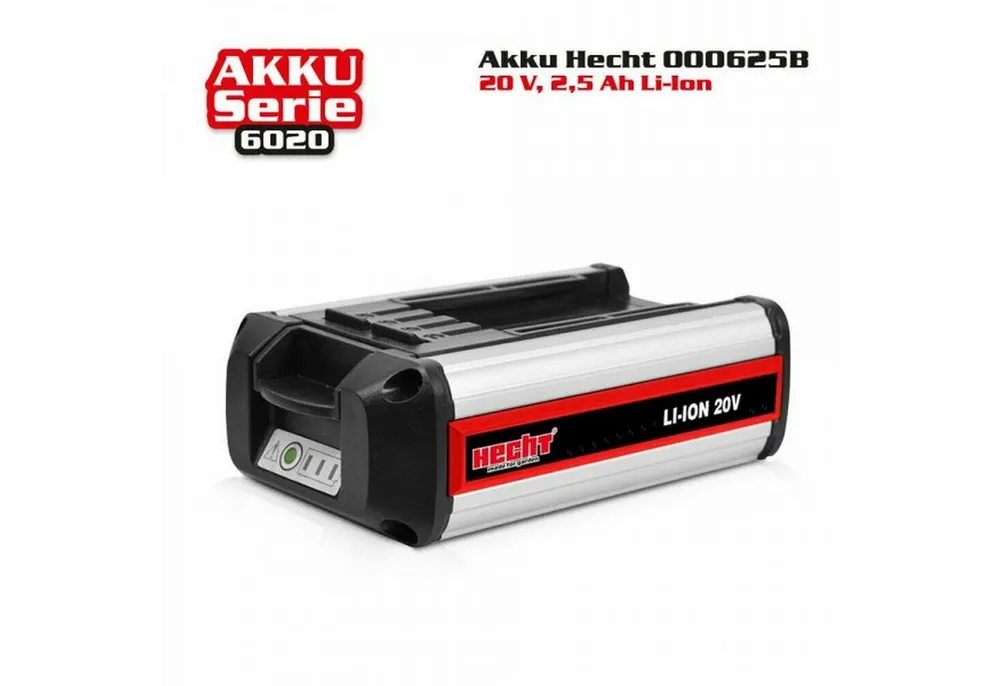 Hecht 000625B, 001277CH, 001277B, 001278B, 005040B, 005025B Akku, Passen für alle HECHT Akku-Geräte