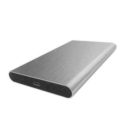 PC Gehäuse Heden 0-BEHED25USBCS 2,5" Aluminium Silber ohne Fenster USB-C