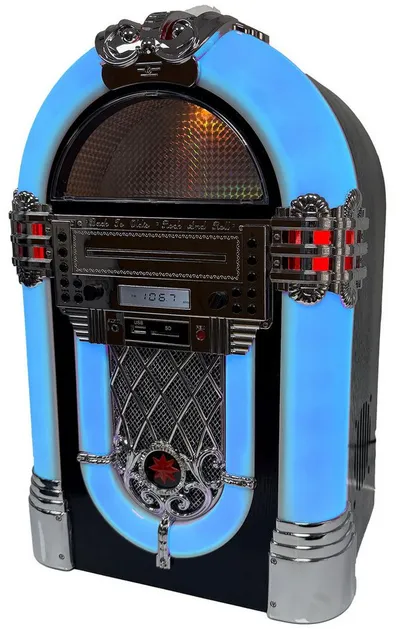 HEIKU-Sport Multimedia Musikbox Legend 501 Retro-Radio