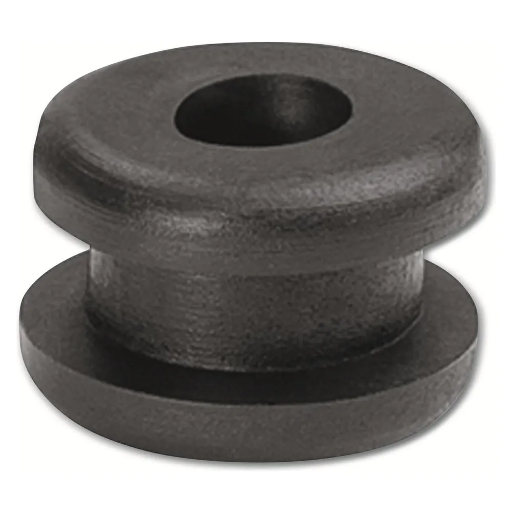 HELLERMANNTYTON Durchführungstülle, 633-02180, Schwarz, PVC, ∅ 6 mm, 1 Stück
