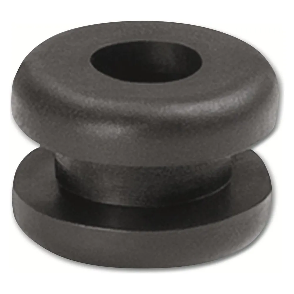 HELLERMANNTYTON Durchführungstülle, 633-02020, Schwarz, PVC, ∅ 4 mm, 1 Stück