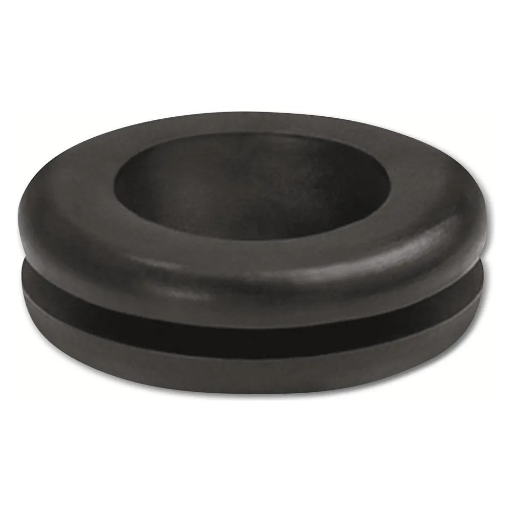 HELLERMANNTYTON Durchführungstülle, 633-04010, Schwarz, PVC, ∅ 5 mm, 1 Stück