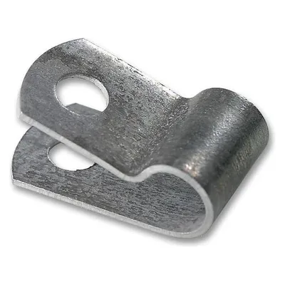 HELLERMANNTYTON Kabelschelle, Snapper, Abdeckung, 211-10060, Alu6, natur,Aluminium, 1 Stück