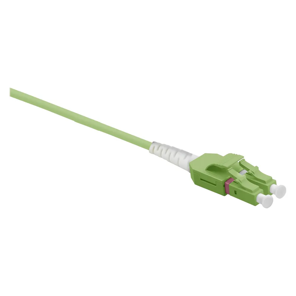 Helos LWL Patchkabel Uniboot LC/LC Duplex 50/125µm OM5 0,50m