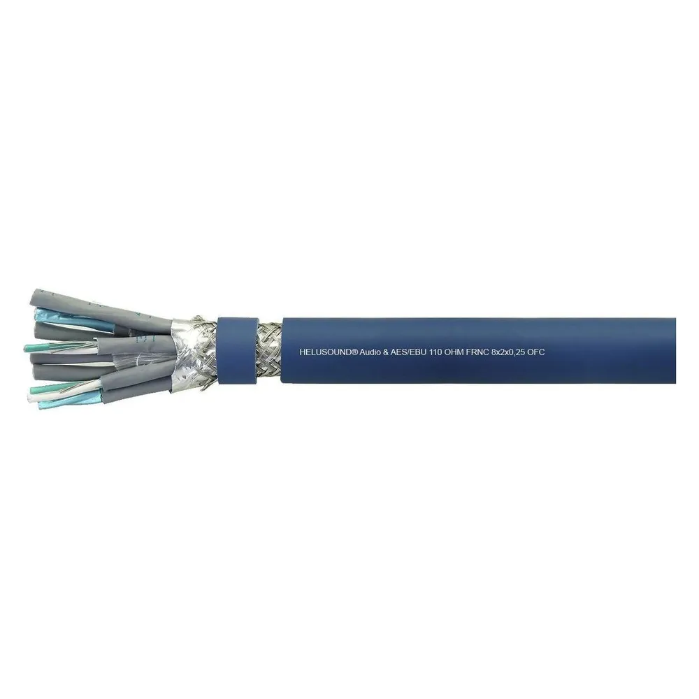 Helukabel Audiokabel 8x2x0,25 AES/EBU 100m