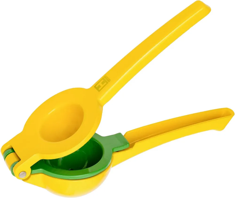 HENSSLERS 2in1 Zitruspresse HENSSLERS Zitronenpresse 2in1, zum Verfeinern von Getränken und Gerichten, perfekt für Zitrusfrüchte